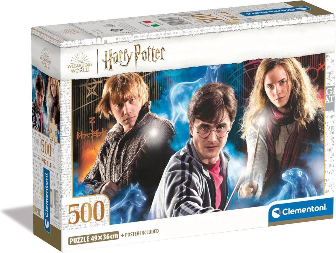 Clementoni 35535 Puzzle 500 Teile Harry Potter Collection Compact