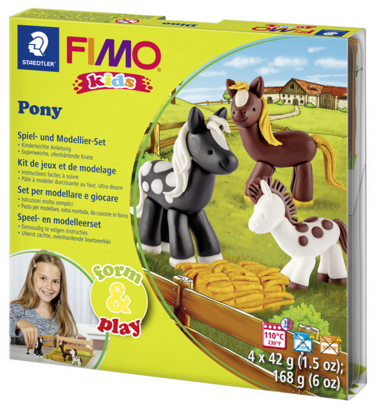 Staedtler 8034 08 Ly Set Mod.masse Fimo Kids F&P P - Image 6