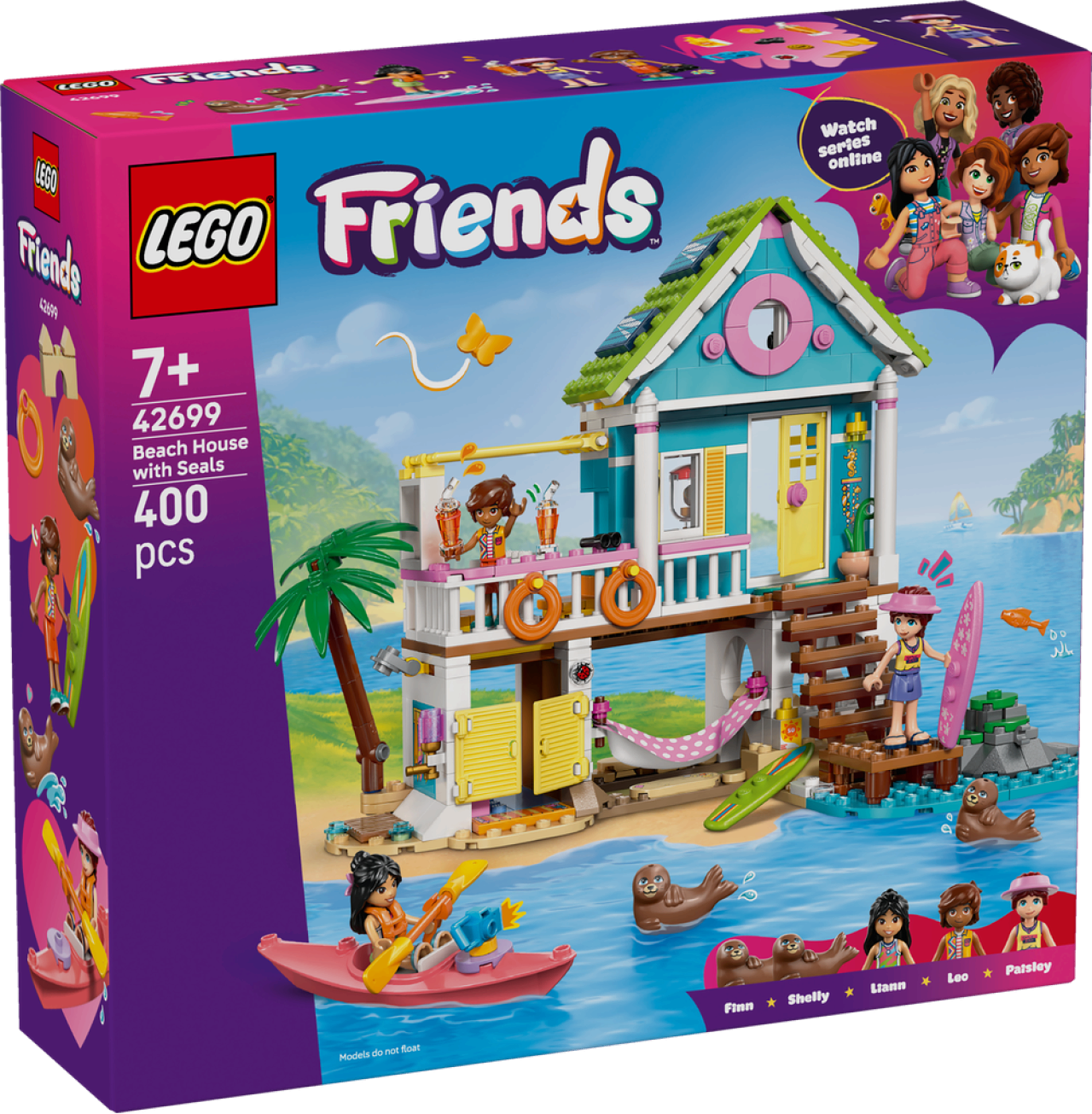 Lego Unisex Baby Mehrfarbig Lego® Friends 42699 Strandhaus Mit Robben - Image 9