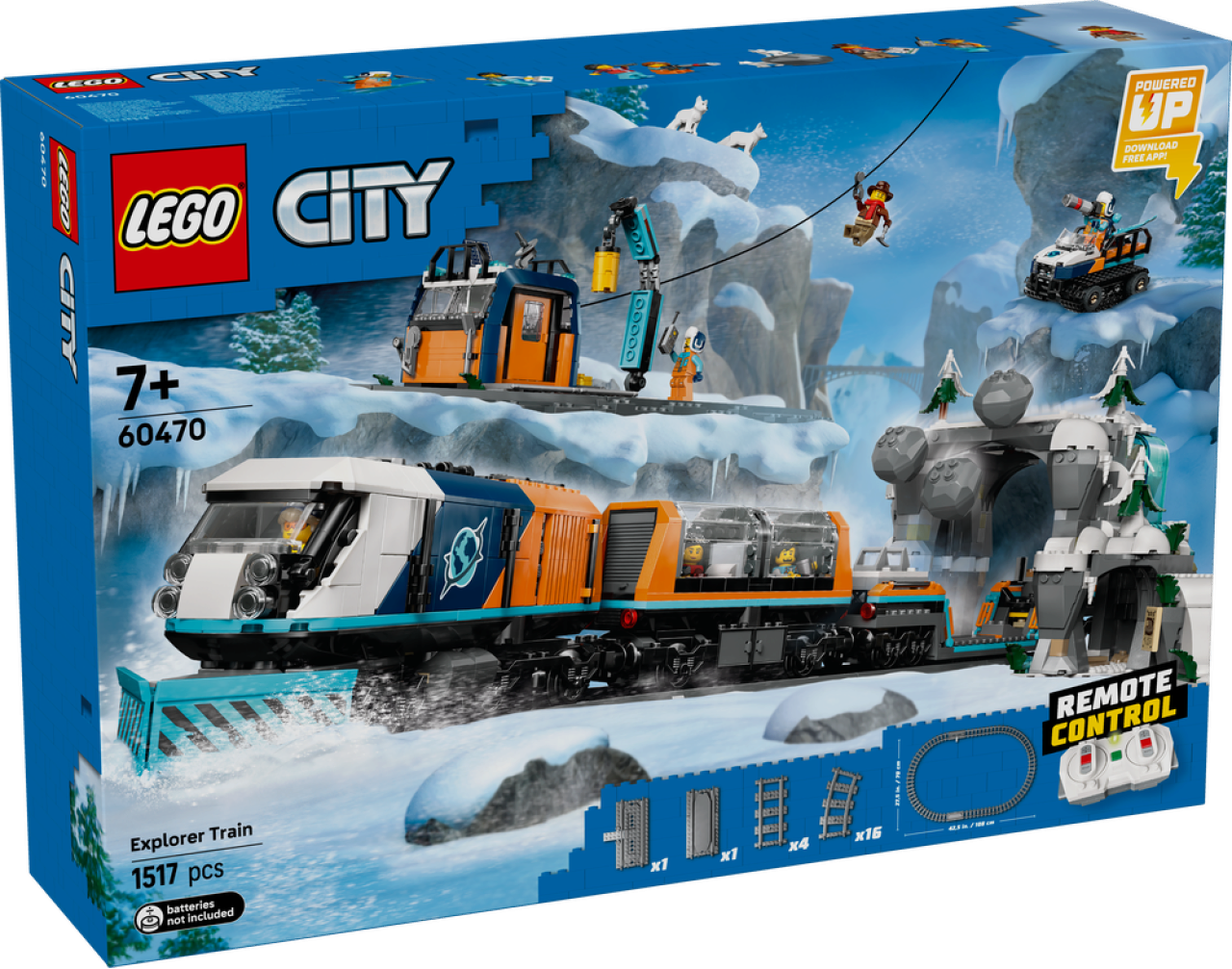 LEGO® City 60470 Arktis-Polarexpress - Bild 12