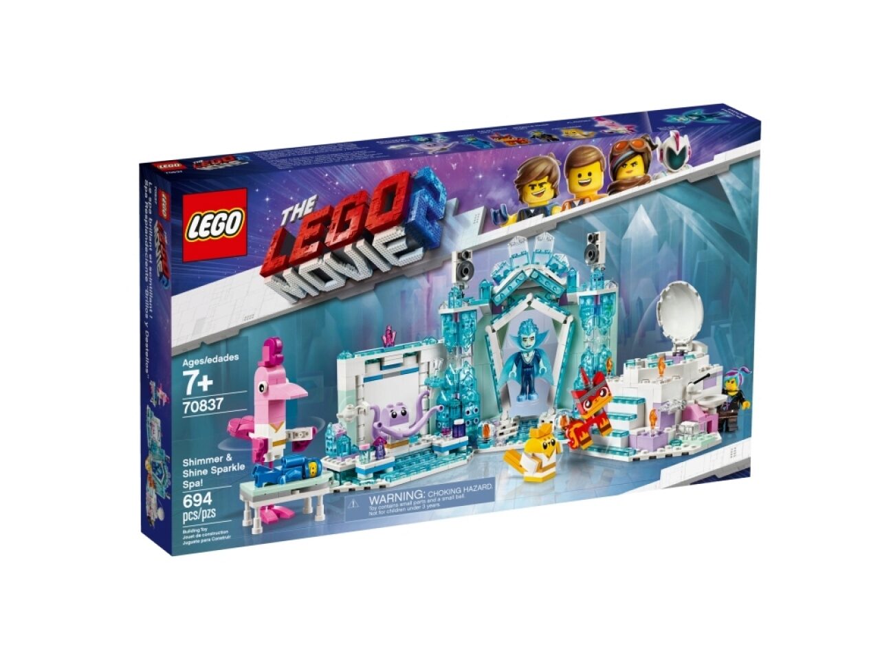 Lego® The Lego Movie™ 2 Blau The Lego Movie™ 2 70837 Schimmerndes Glitzer-Spa!