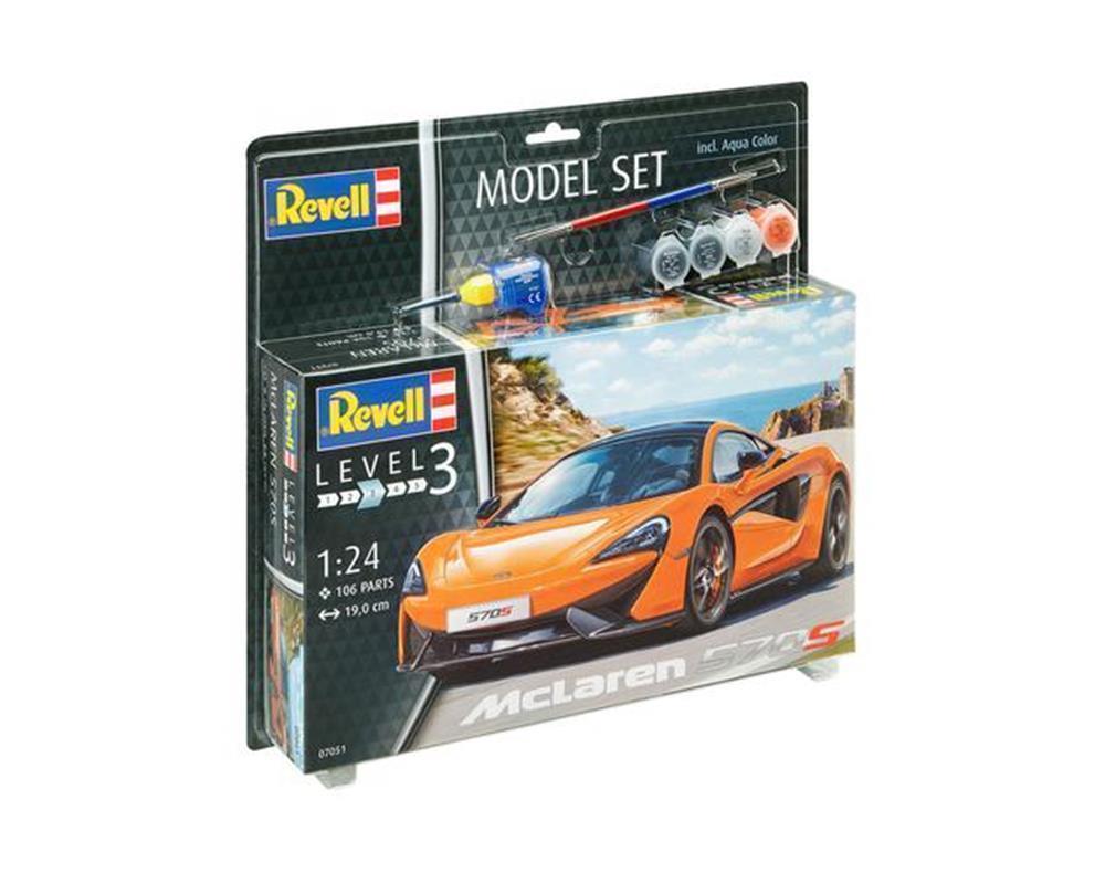 Revell 67051 1:24 Model Set Mclaren 570S - Image 8