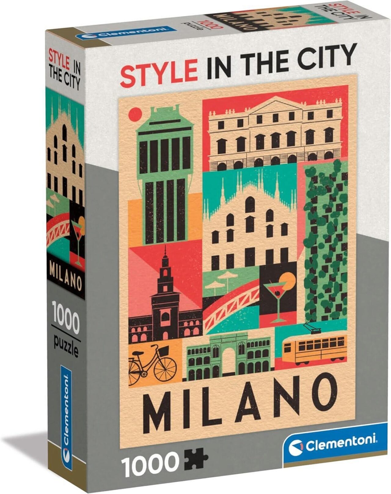 Clementoni Mehrfarbig Puzzle Milano Teilen (1000 Teile) - Bild 3