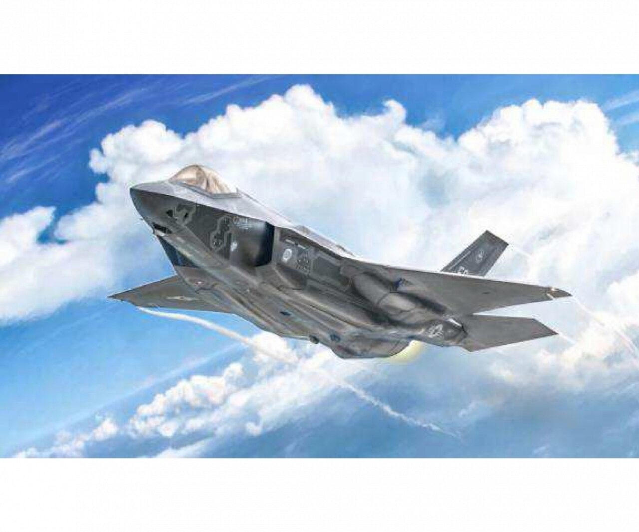 Italeri 510001409 1:72 F-35A Lightning Ii - Image 4