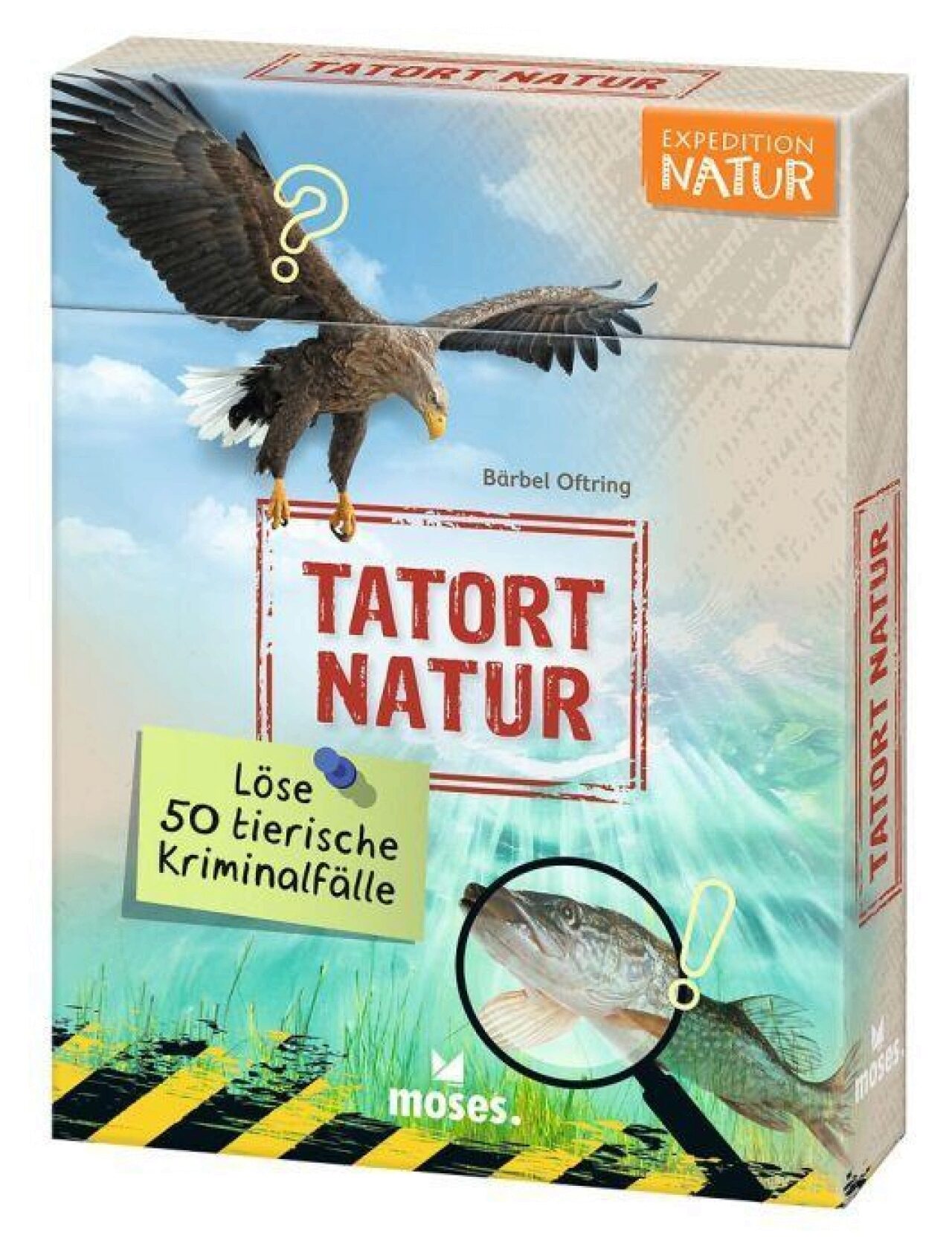 Moses . Verlag 053362 Expedition Natur - Tatort Natur: Löse 50 Tierische Kriminalfälle