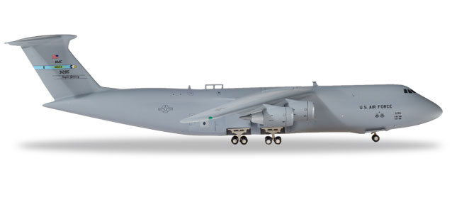 Herpa Wings 1:200 Lockheed c-5m supergalaxy U.S Air Force 558716 modellairport 500 