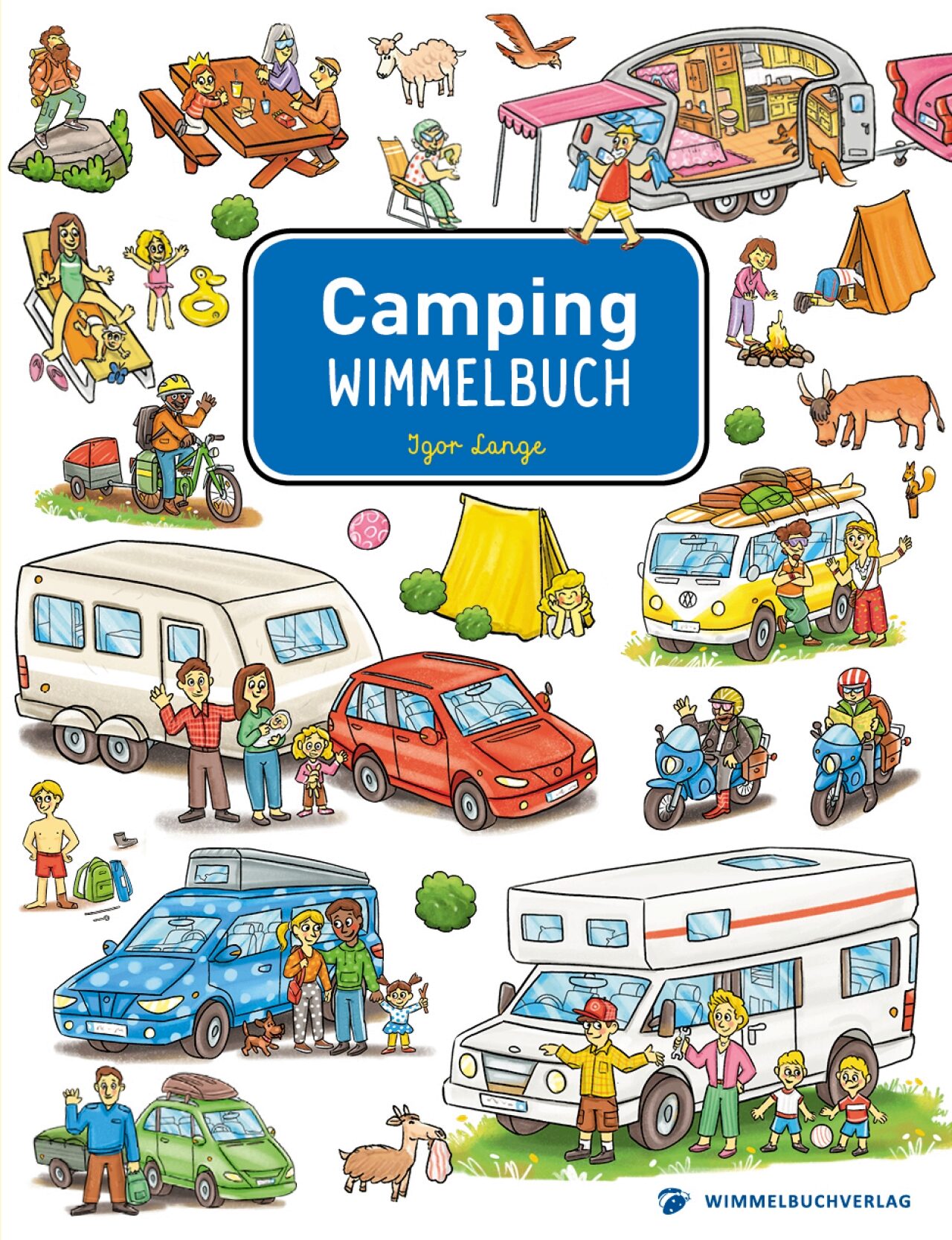 Wimmelbuchverlag 18857 Camping Wimmelbuch