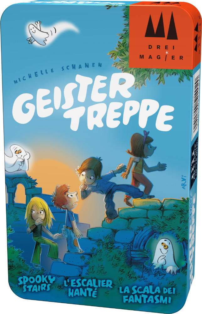 GEISTERTREPPE NEU DREI MAGIER Schmidt Spiele 51402 
