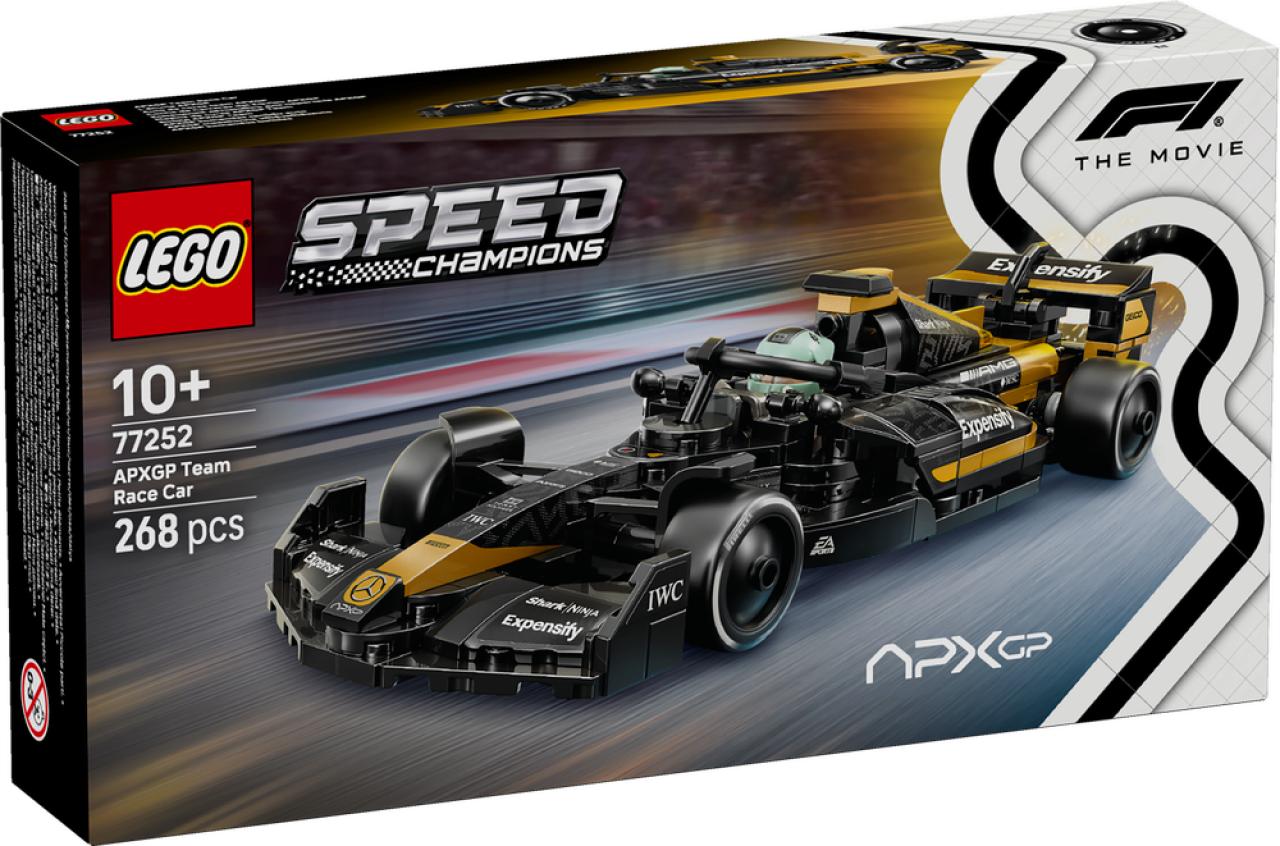 Lego Herren Schwarz/Gold Apxgp Team Race Car Aus F1der Film (Lego Speed Champions) - Image 10