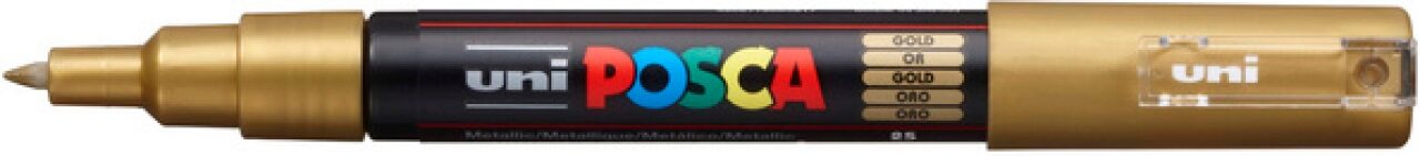 Uni Marker Uni Posca Pc-1M Marker Gold Uni Posca Pc-1M Marker - Bild 3