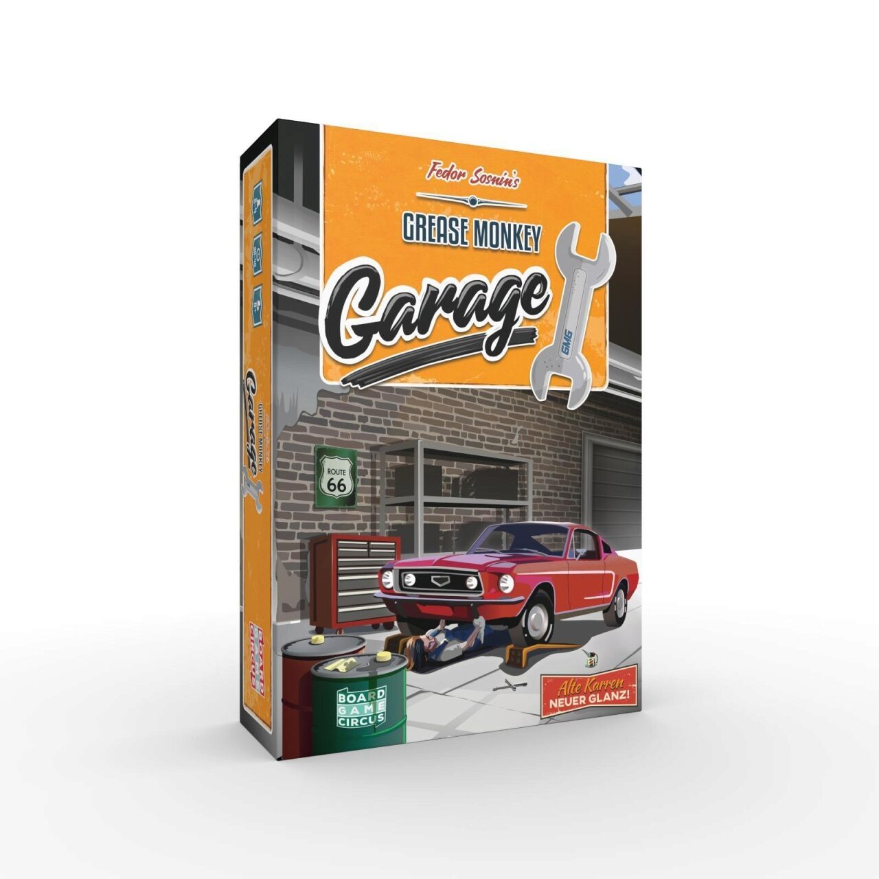 Board Game Circus Bgc19560 Grease Monkey Garage