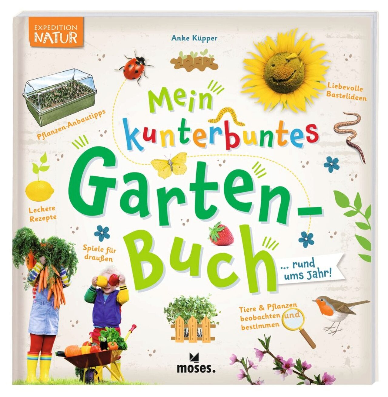 Moses. Expedition Natur: Mein Kunterbuntes Gartenbuch - Bild 4
