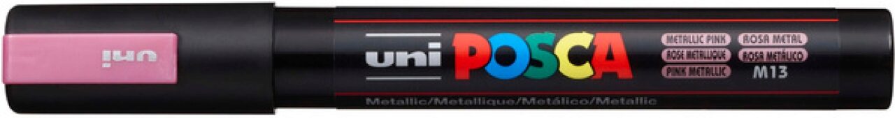 Uni Marker Uni Posca Pc-5M Marker Rosa Metallic Uni Posca Pc-5M Marker - Bild 3