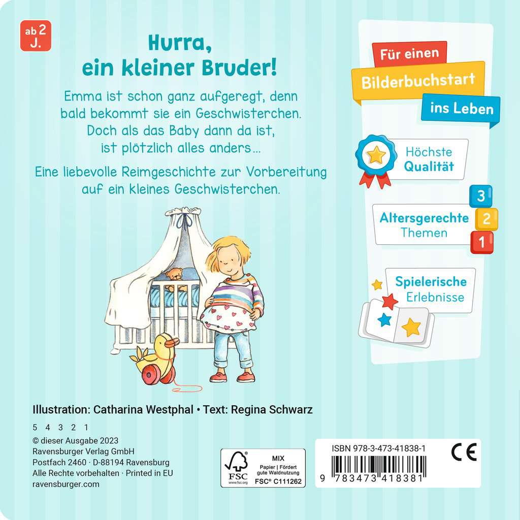 Ravensburger 41838 Ein Baby Für Uns Alle