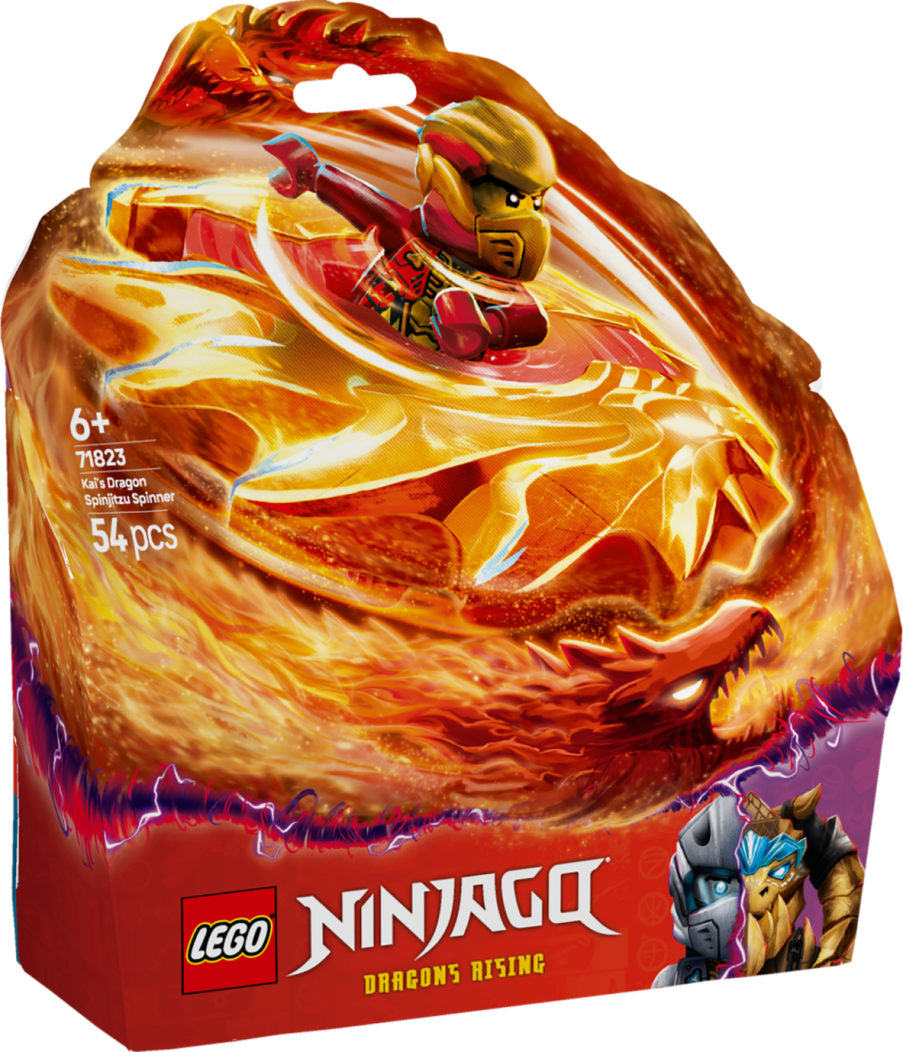 Lego® Ninjago™ Jungen Lego® Ninjago 71823 Kais Drachen-Spinjitzu-Spinner