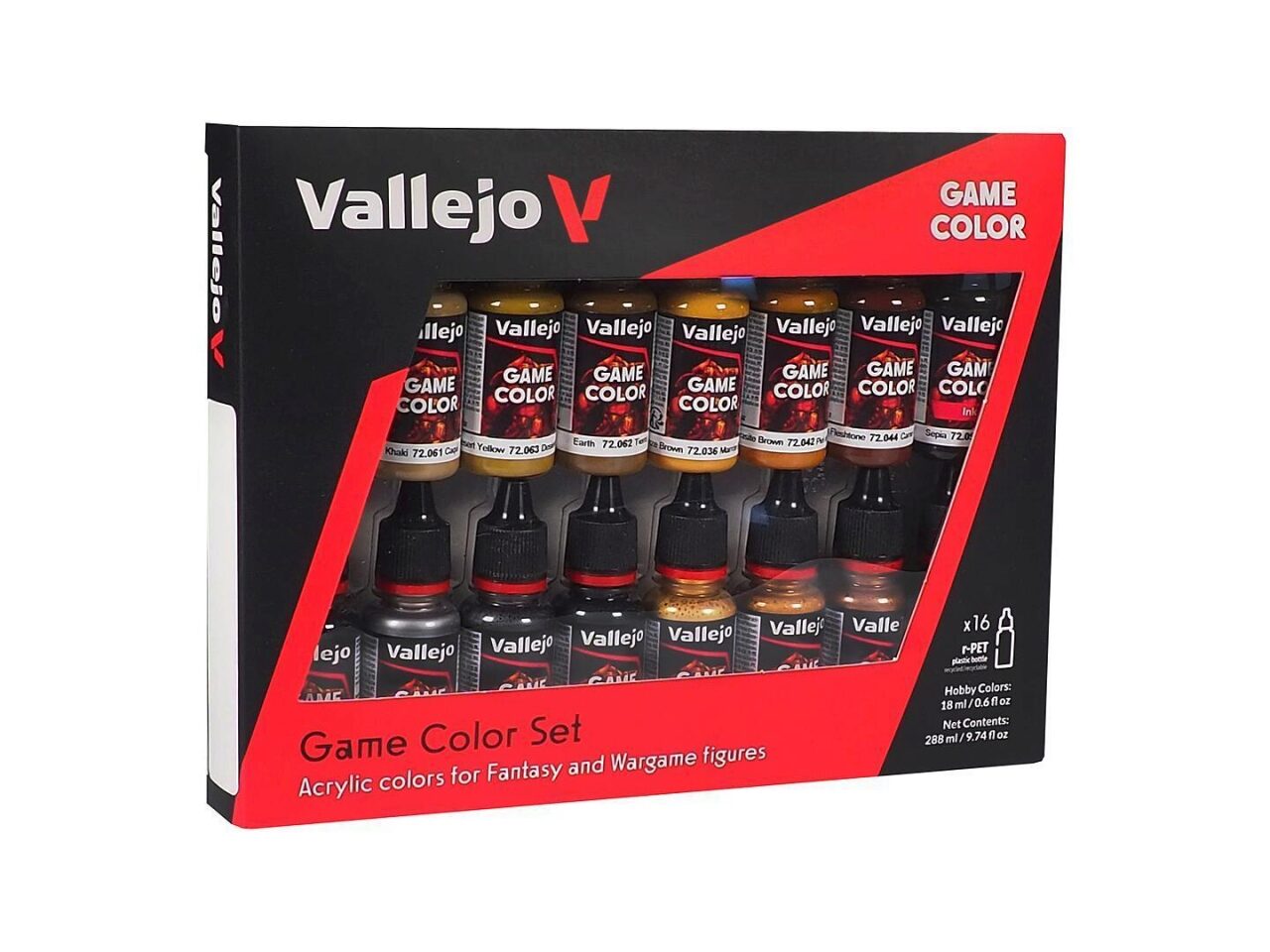 Vallejo Game Color Set 72189 Leather & Metal (16x18ml) - Bild 3