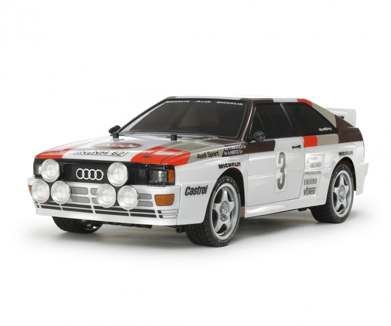 Tamiya 300058667 1:10 Rc Audi Quattro Rally A2 (Tt-02)