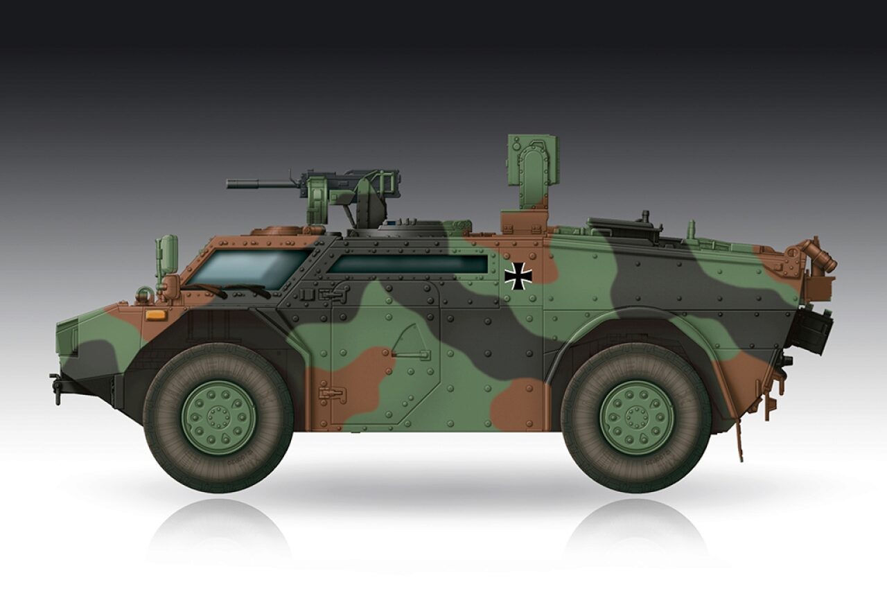 Trumpeter 07402 1:72 Fennek Lgs Bundeswehr - Bild 4