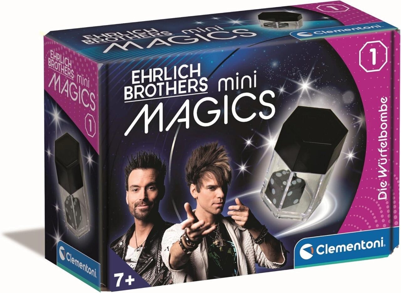Clementoni Ehrlich Brothers Minimagics Die Würfelbombe - Zaubertrick Für Kinder Ab 7 Jahren - Mini-Zauberkasten Als Einstieg In Die Magie & Illusion - 59387 - Image 2