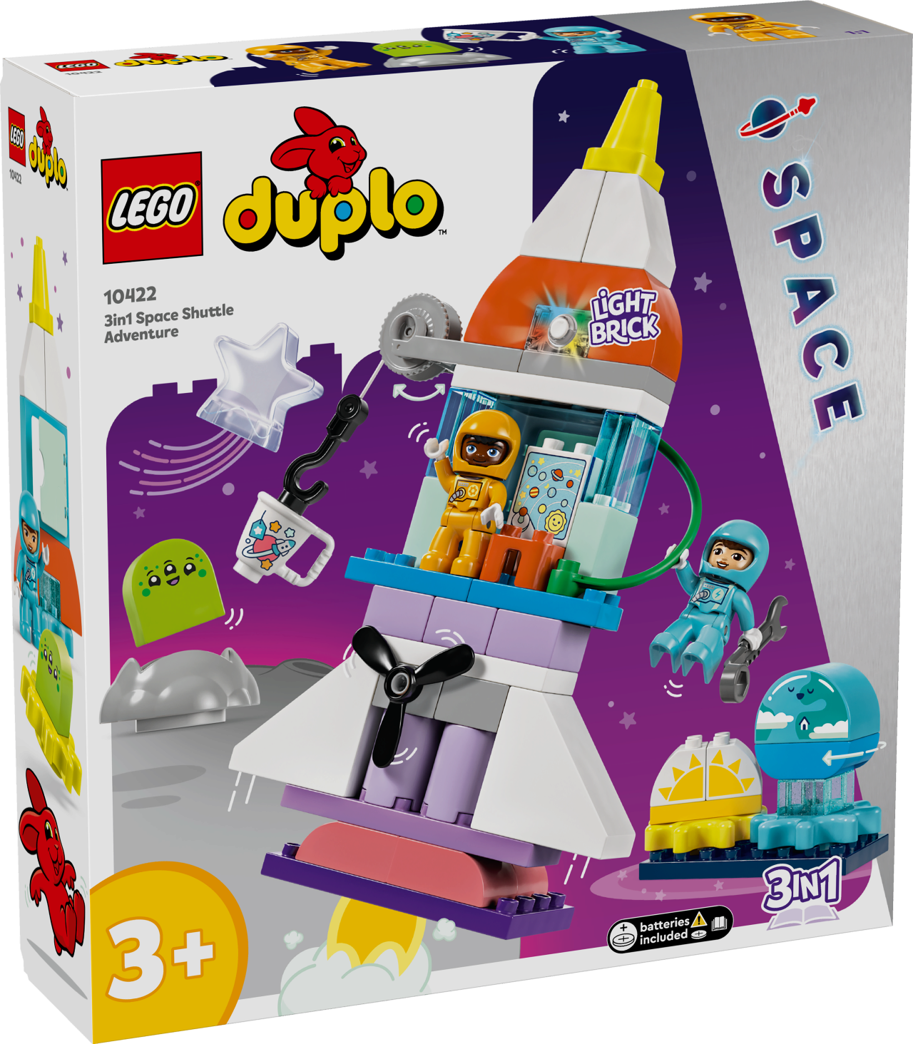 Lego® Duplo® 10422 3-In-1-Spaceshuttle Für Viele Abenteuer