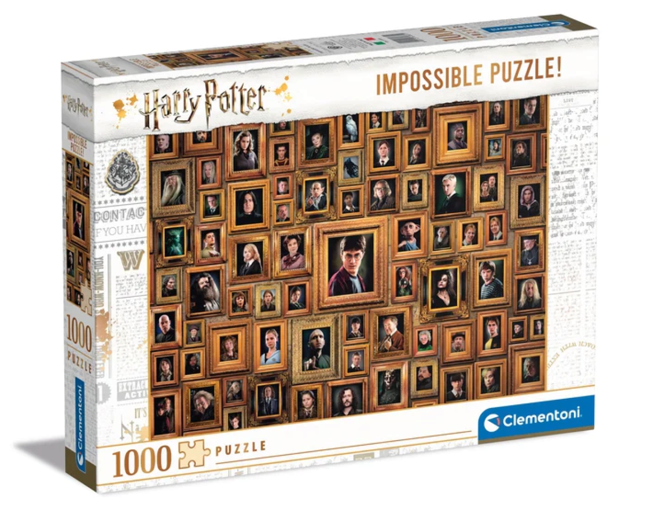Clementoni 61881 1000 T Impossible Harry Potter