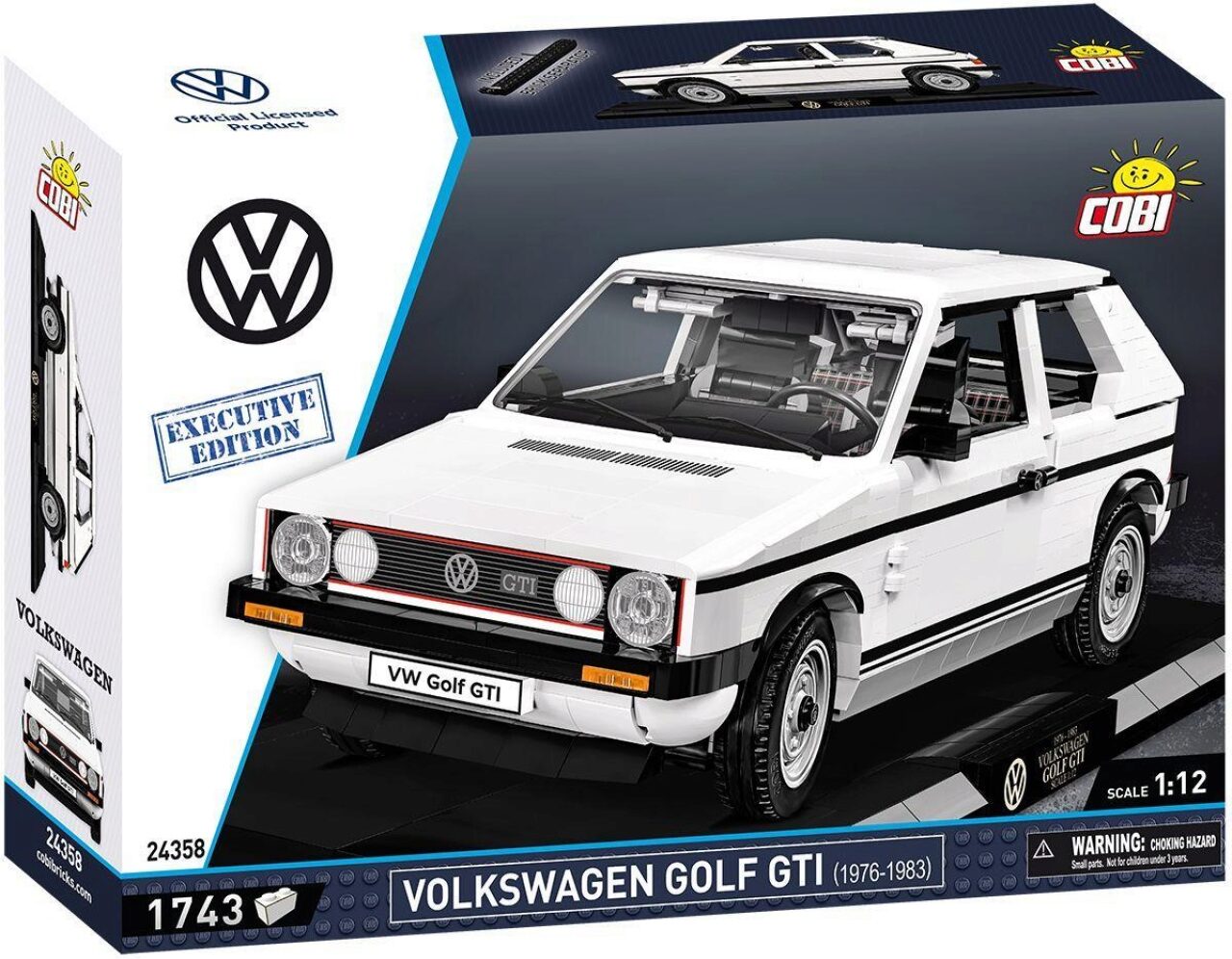 Cobi 24358 1:12 Volkswagen Golf Gti (1976-1983) - Executive Edition - Bild 4
