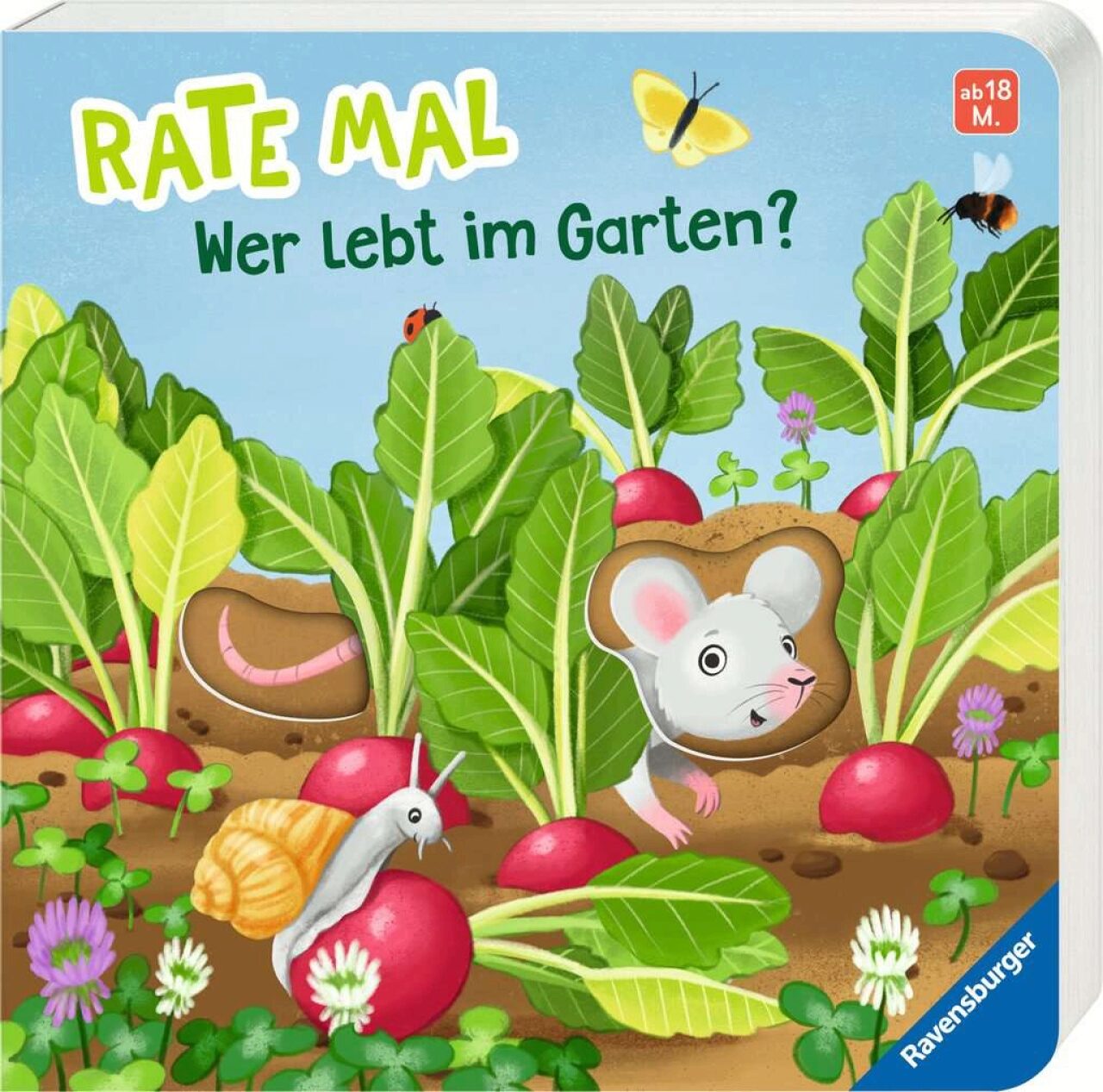 Ravensburger 41872 Pappbilderbuch Rate Mal: Wer Lebt Im Garten?