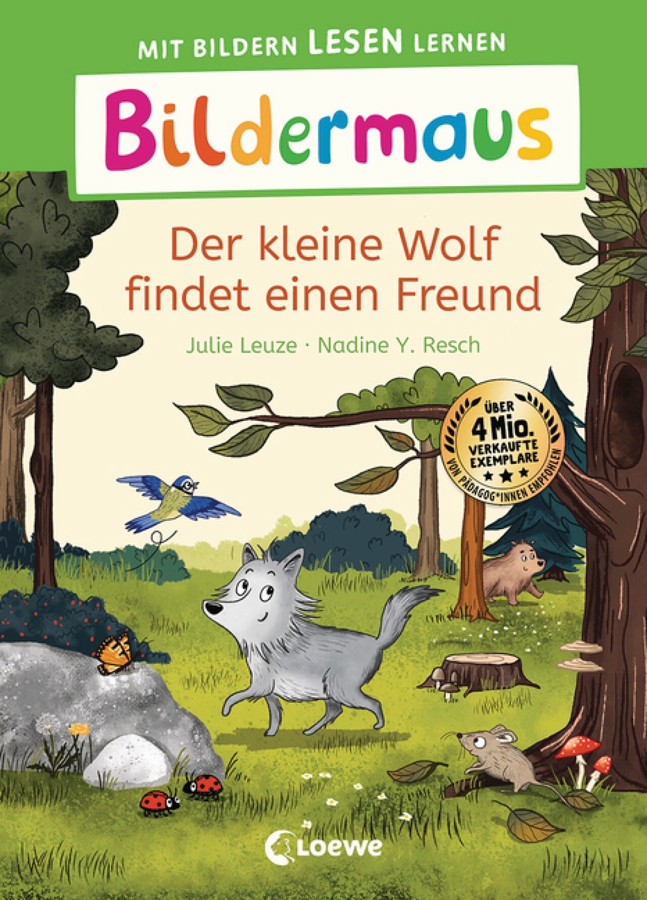 Loewe Jungen Verlag 978-3-7432-1420-0 Bildermaus - Der Kleine Wolf Findet Einen Freund