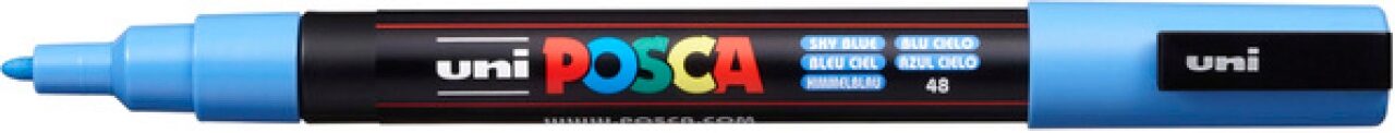 Faber Castell Faber-Castell 186547 Marker Uni Posca Pc-3M Himmelblau - Bild 5