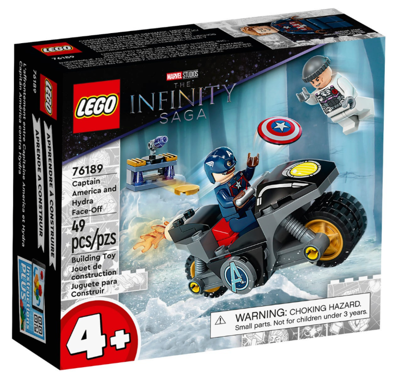 Lego Marvel - 76189 Captian America und Hydra + 76145 Luftangriff der Eternals - Bild 12