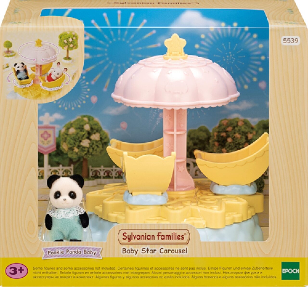 Sylvanian Families Mehrfarbig Baby Star Carousel - Bild 6