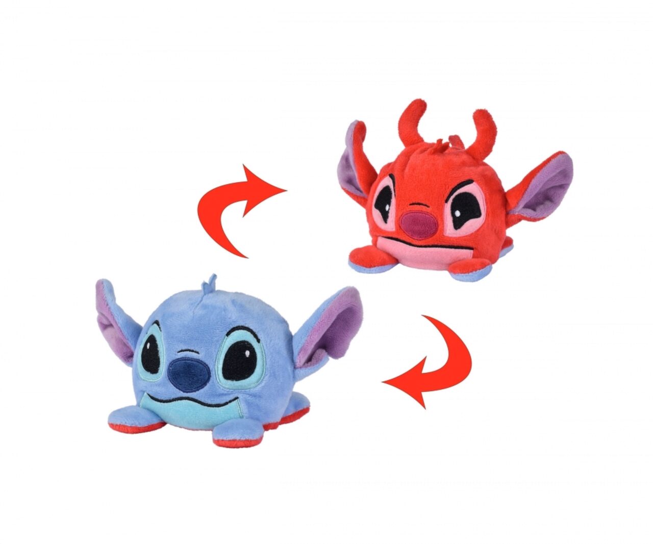 Simba 6315870363 - Disney Lilo und Stitch, Leroy Wendeplüschfigur, 8cm, 2 Gesichter, für Kinder ab den ersten Lebensmonaten geeignet - Bild 7