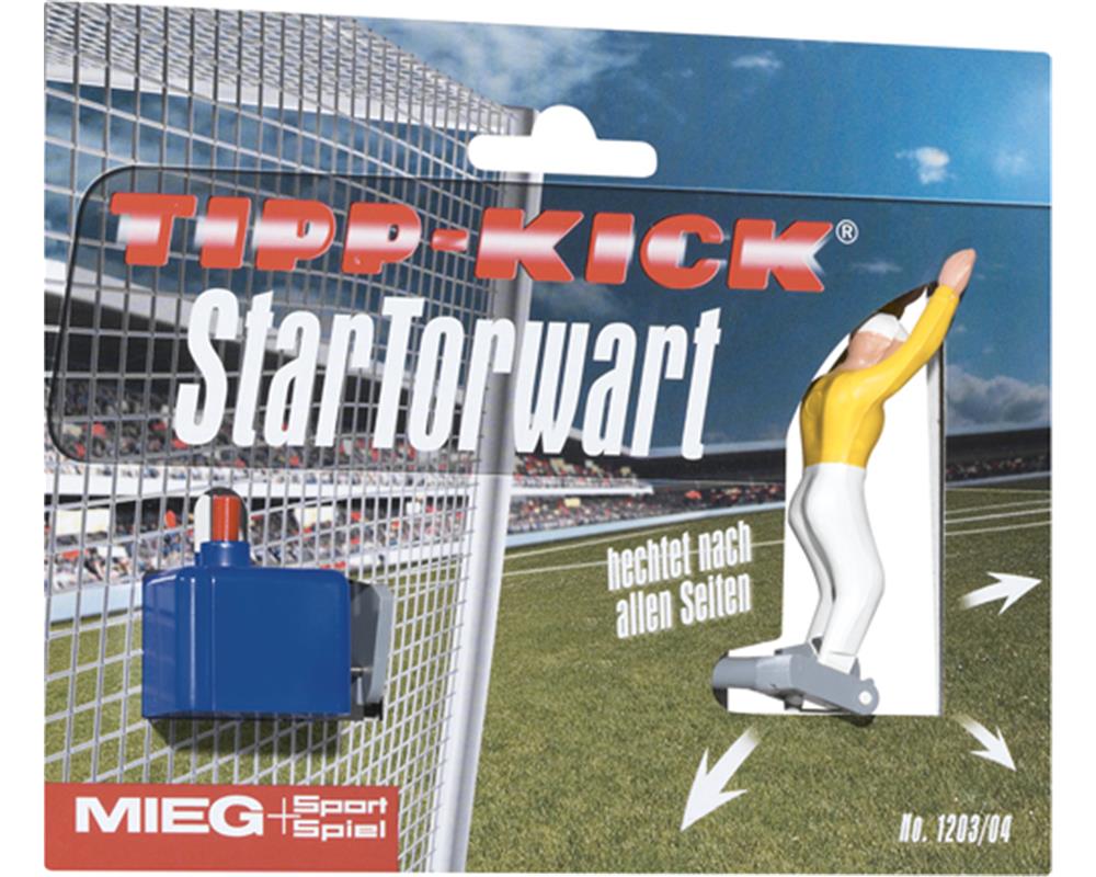 TIPP-KICK Star Torwart Goalkeeper Torhüter GELB Tip Kick Pro Starkeeper 