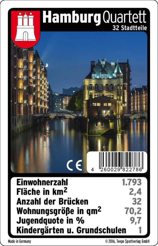 Teepe Sportverlag Teepe 27860 Hamburg Quartett