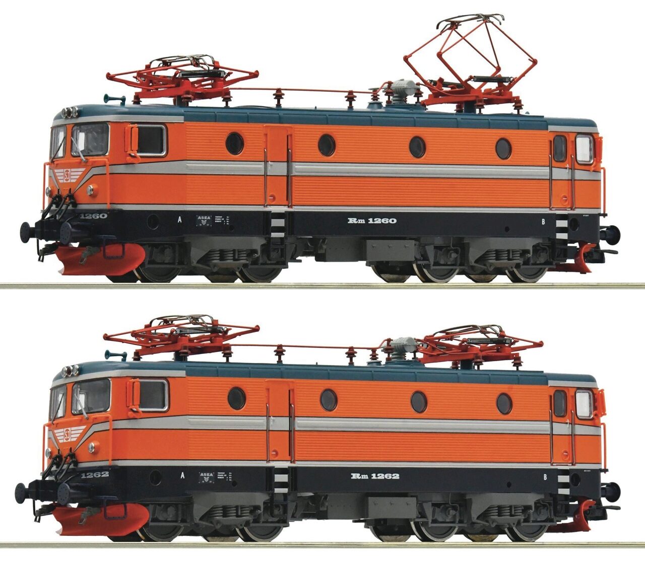 Roco 7500048 H0 2-Tlg. Set: Elektrolokomotiven Rm, Sj, Ep. Iv