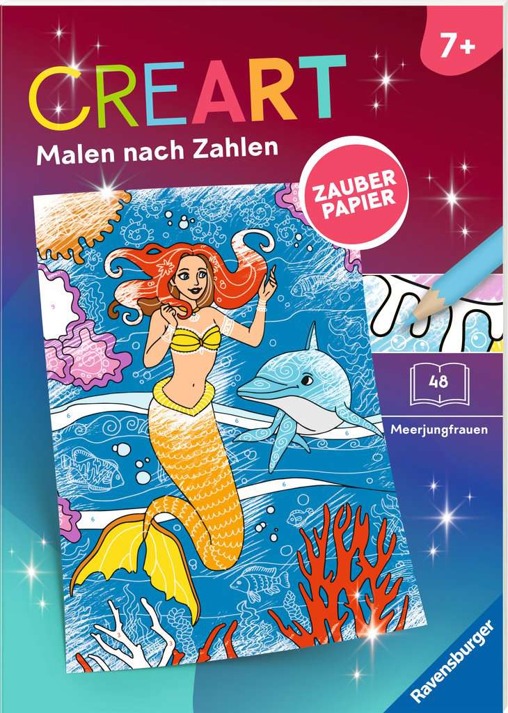 Ravensburger Mädchen - Creart (Mnz):Zauberpapier Mee - Image 3
