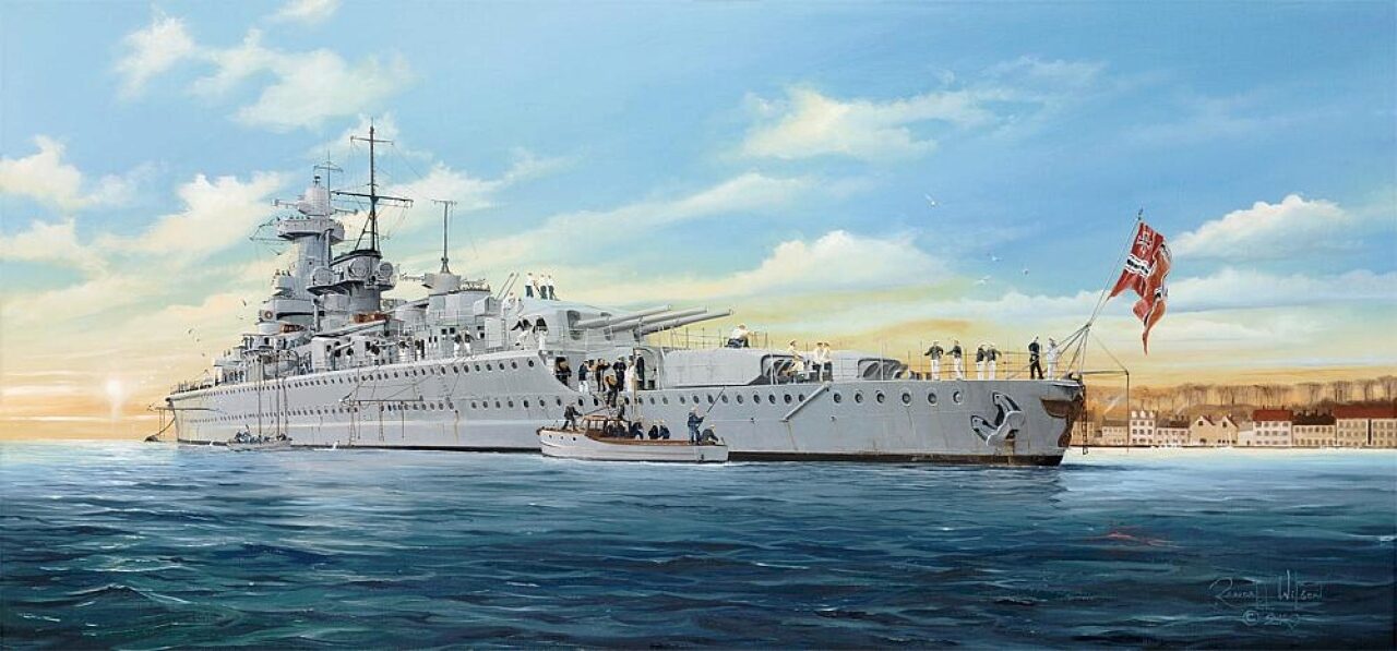 Trumpeter 05316 German Pocket Battleship Admiral Graf Spee 1:350 Zustand 1 - Bild 3