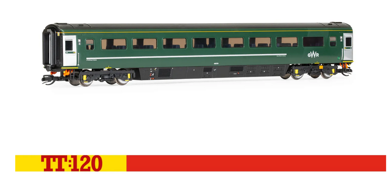 Hornby Tt4031d Tt Mk3 Trailer Standard Open 42579, Gwr, Ep. Vi - Image 2