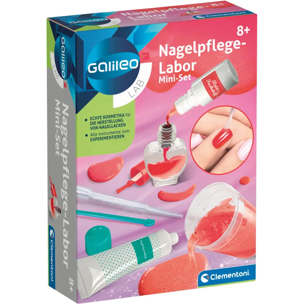 Clementoni 59376 Nagelpflege-Labor Mini-Set