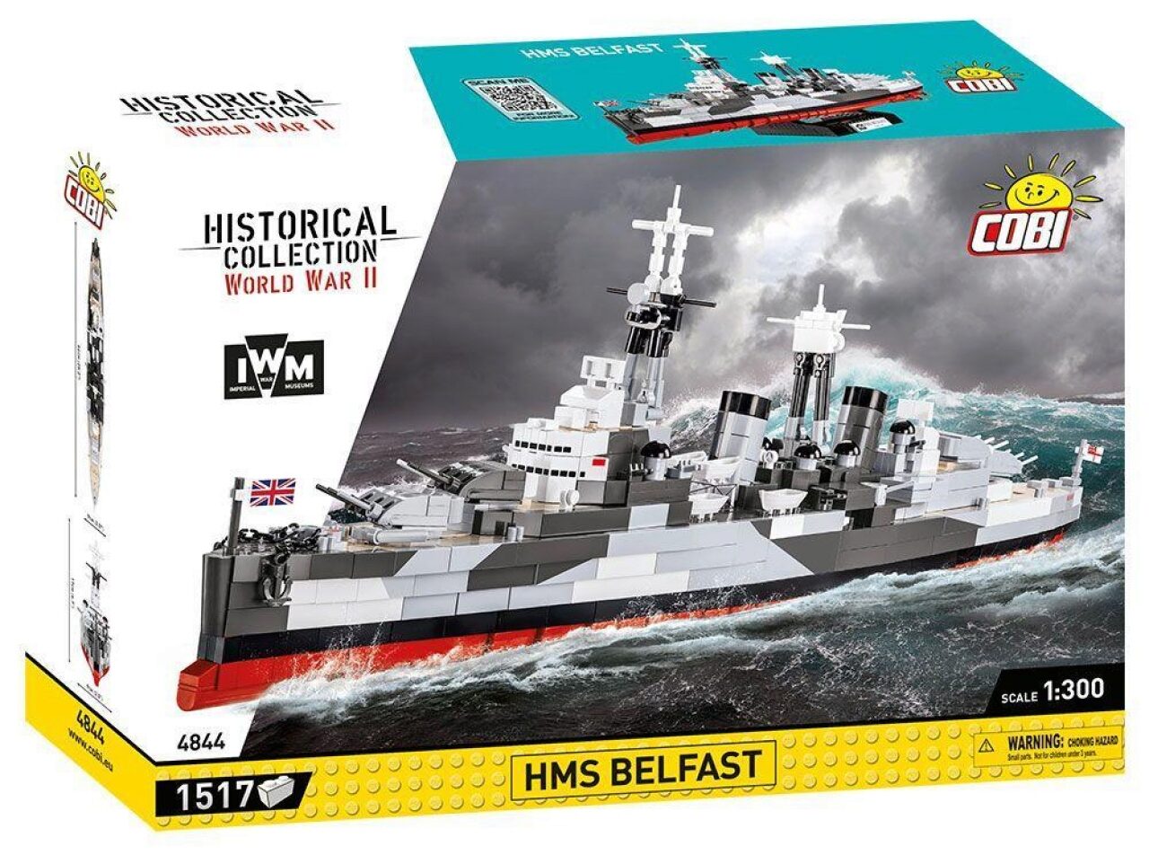 Cobi 4844 1:300 Hms Belfast - Bild 5