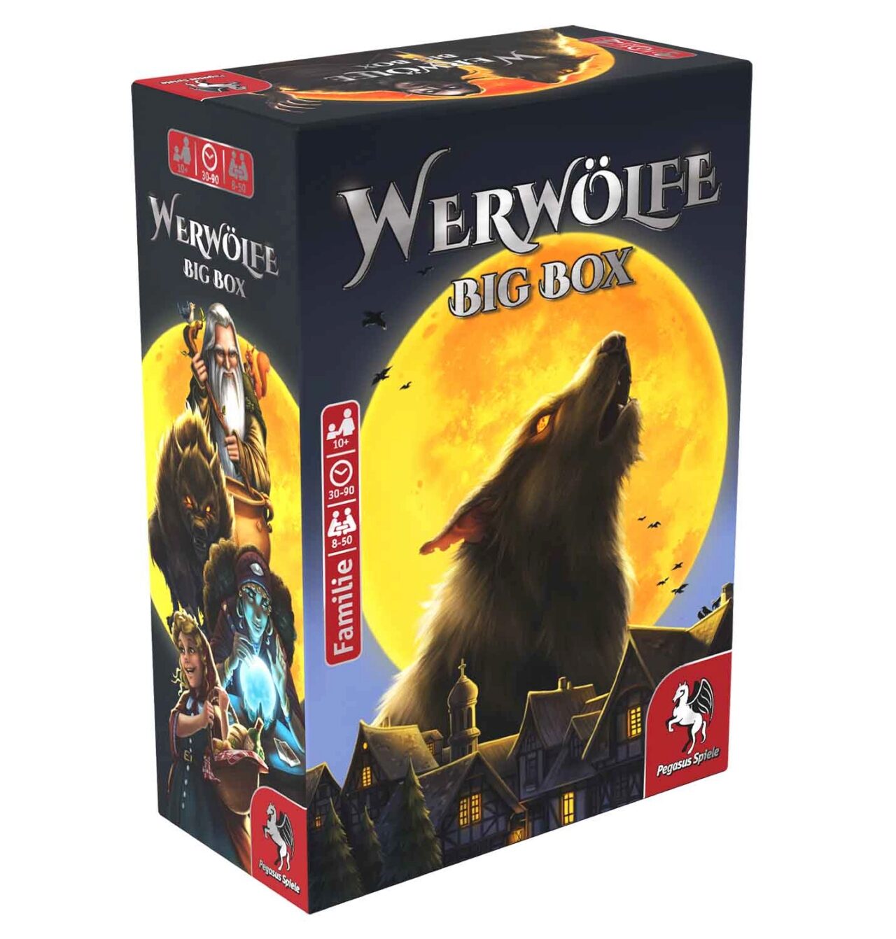 Pegasus Spiele 18277G Werwölfe Big Box
