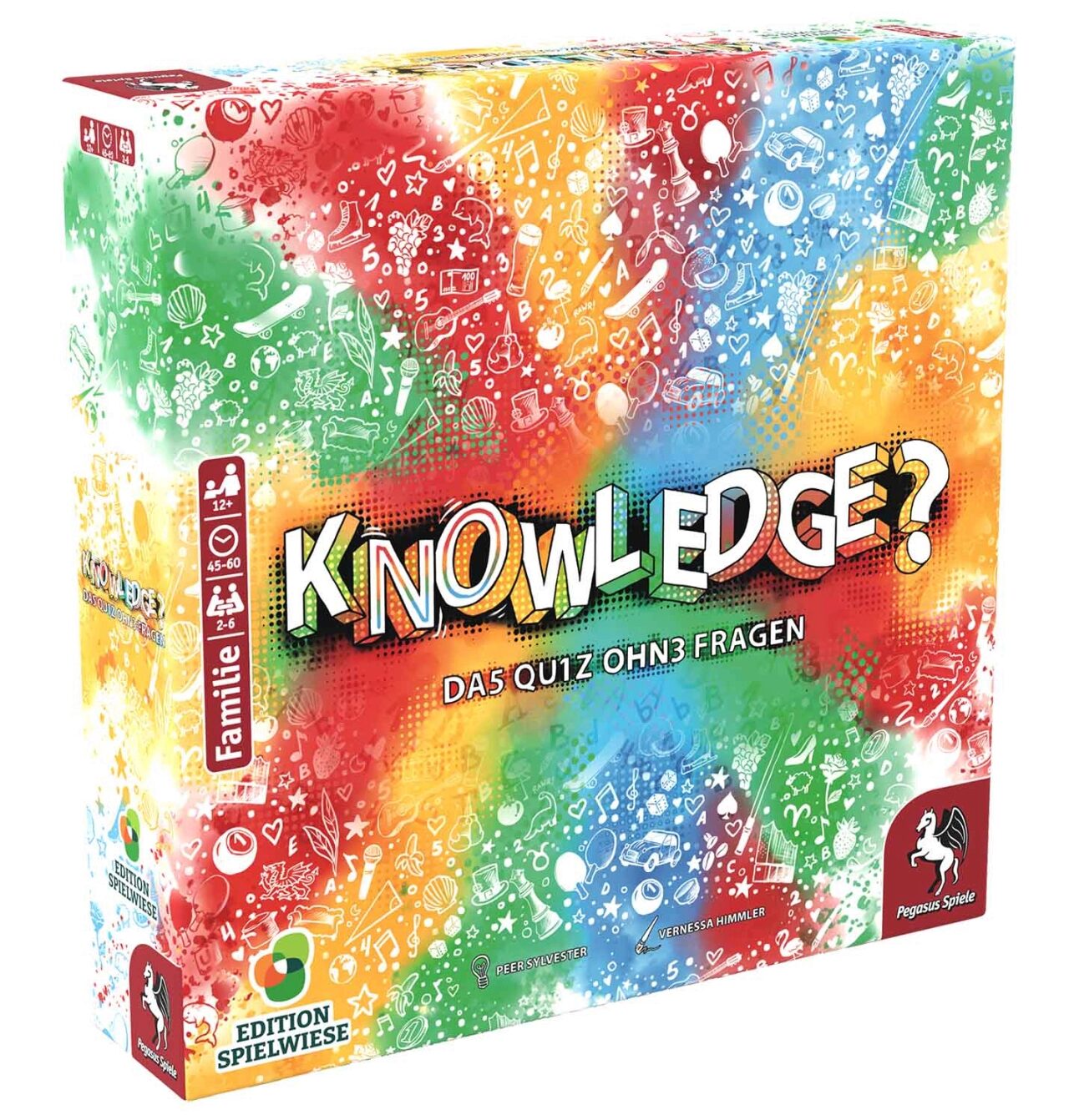 Edition Spielwiese Pegasus Spiele 59070G Knowledge? Das Quiz Ohne Fragen (Edition Spielwiese)