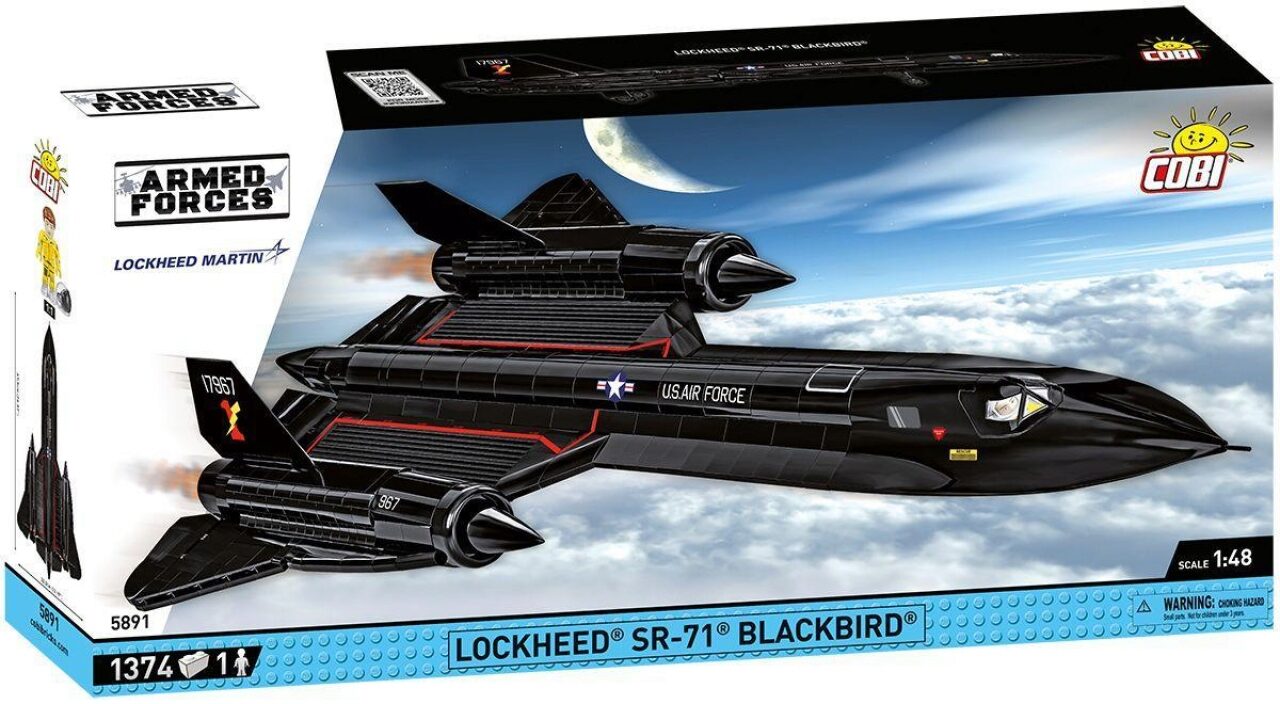 Cobi 5891 Lockheed SR-71 Blackbird Flugzeug Bausatz sofort lieferbar - Bild 4
