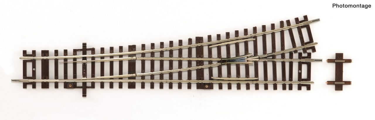 Roco 42442 H0 Weiche Links Wl15 Ohne Antrieb