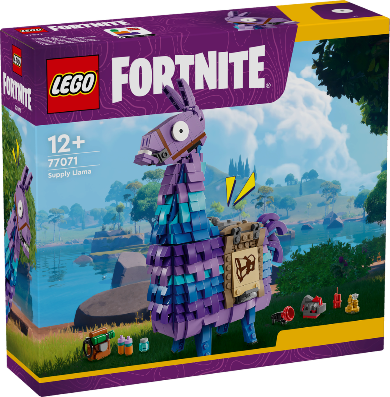 LEGO Fortnite Vorratslama 77071 | Spielzeug ab 12 Jahren für Jungen, Gaming Spielset, Videospiel-Zubehör wie Schlürfsaft, Geschenk für Gamer, 691 Teile - Bild 17