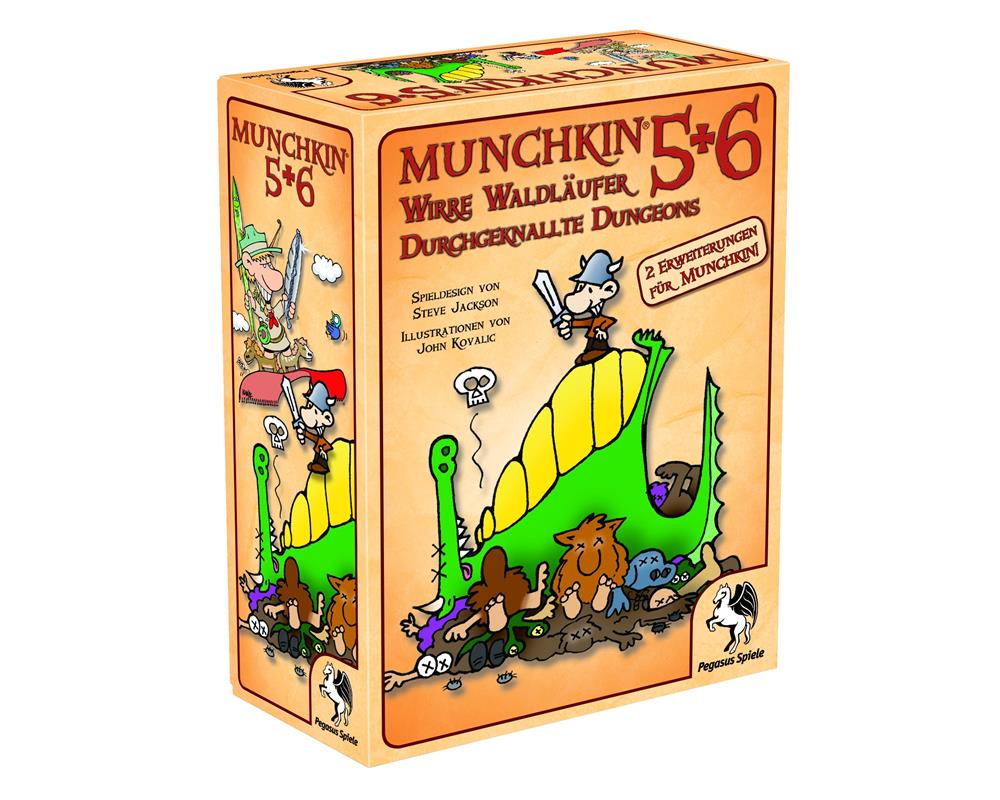 Pegasus Spiele 17225G Munchkin 5+6+6.5