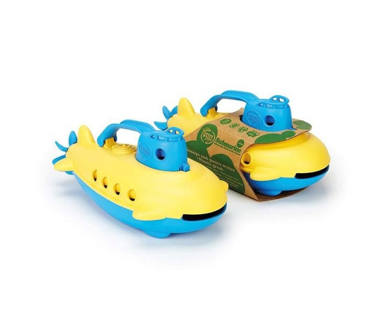 Green Toys Greentoys 8601032 U-Boot Mit Blauem Griff
