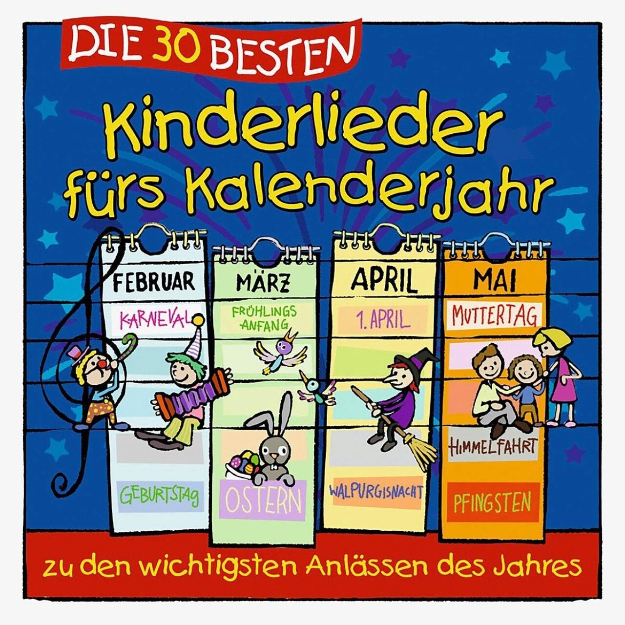 Busch 5472812 Cd Die 30 Besten Kinderlieder Fürs Kalenderjahr
