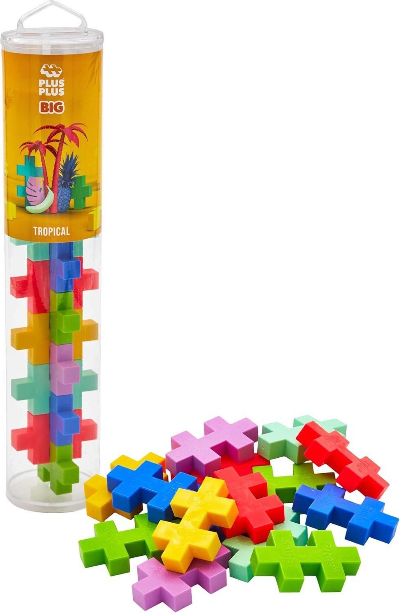 Plus Plus 15 Kreativ Bausteine Big Tropical - Bild 3