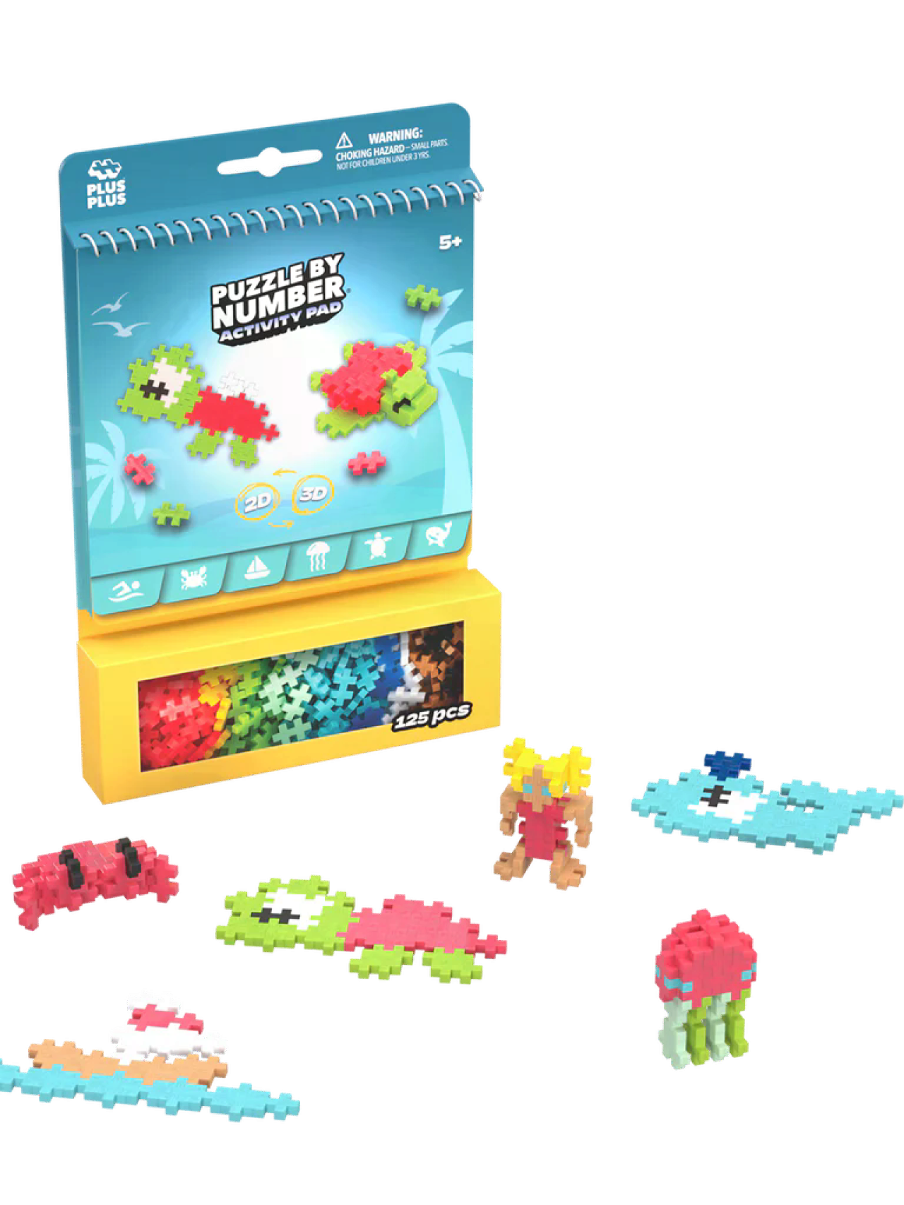 Plus-Plus Plus Plus 3991 125 Kreativ Bausteine Puzzle Strand